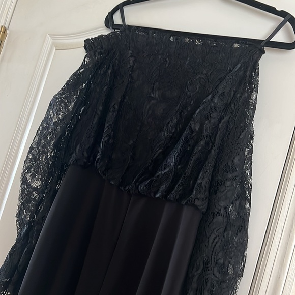 Adrianna Papell black lace jumpsuit - Picture 6 of 8